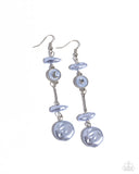 Blissful Balance Blue ✧ Moon & Star Earrings