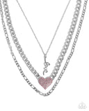 Luxurious Love Pink ✧ Heart Necklace