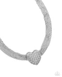 Crushing On You Silver ✧ Heart Necklace