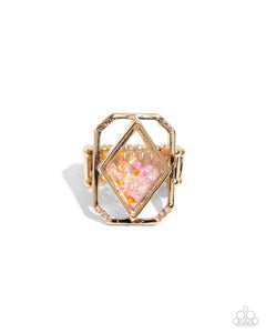 Gold,New,Orange,Ring Wide Back,Diamond in the STUFF Gold ✧ Ring