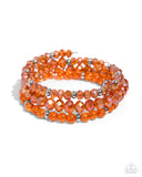 Cultured Cause Orange ✧ Coil Bracelet