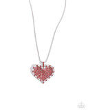 Affectionate Advance Red ✧ Heart Necklace