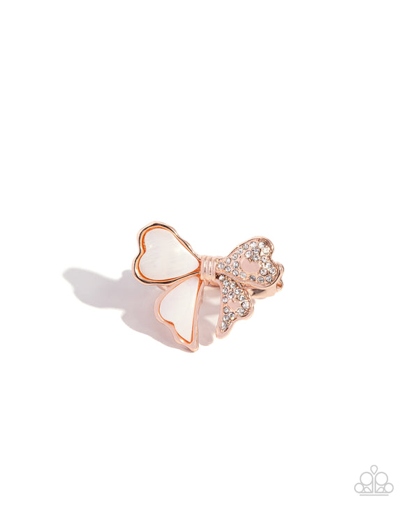 BOW-stopper Rose Gold ✧ Ring