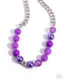 Opulent Opacities Purple ✧ Necklace