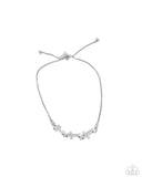 Holy Order White ✧ Sliding Bead Bracelet