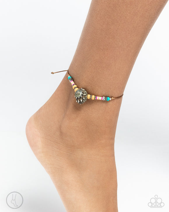 Break the SHELL Yellow ✧ Anklet