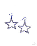 Streamlined Stars Blue ✧ Earrings