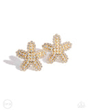 Starfish Serenade Gold ✧ Clip-On Earrings