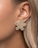 Starfish Serenade Gold ✧ Clip-On Earrings