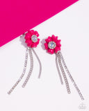 Floral Fuel Pink ✧ Post Earrings