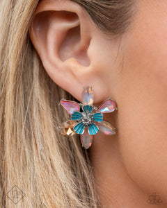 Blue,Earrings Post,Glimpses of Malibu,Multi-Colored,New,Pink,UV Shimmer,Yellow,Hamptons Habit Multi ✧ Post Earrings