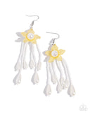 Prom Personality Yellow ✧ Seed Bead Earrings