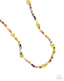 Candyland Craze Yellow ✧ Seed Bead Necklace