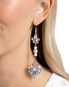 Blue,Earrings Fish Hook,Iridescent,Light Pink,Pink,Considerable Captivation Multi ✧ iridescent Earrings