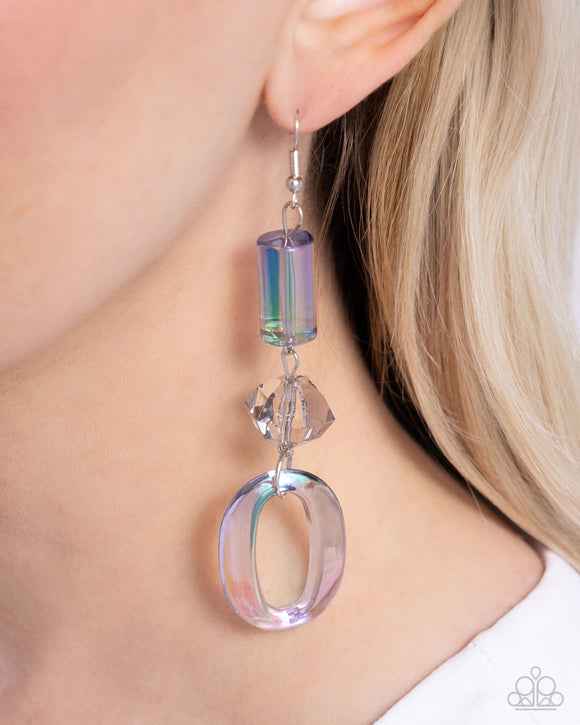 Iridescent Infatuation Silver ✧ Earrings