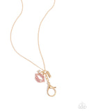 Read My Lips! Pink ✧ Lanyard Necklace