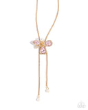 FLORAL Values Pink ✧ Bolo Necklace