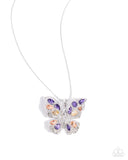 Aesthetic Admittance Purple ✧ Butterfly Necklace