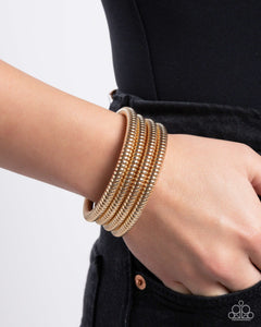 Bracelet Coil,Gold,Casual Coils Gold ✧ Coil Bracelet