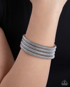 Bracelet Coil,Silver,Casual Coils Silver ✧ Coil Bracelet