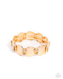 Shimmery Sneak Peek Gold ✧ Stretch Bracelet