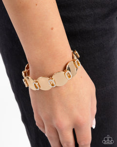 Bracelet Stretchy,Gold,Shimmery Sneak Peek Gold ✧ Stretch Bracelet