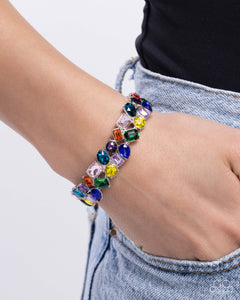 Bracelet Stretchy,Multi-Colored,Handcrafted Haven Multi ✧ Stretch Bracelet