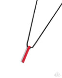 Modern Mix Red ✧ Urban Necklace