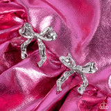 Princess Treatment Silver ✧ Bow Post Earrings