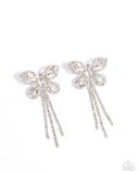 Next SOAR White ✧ Butterfly Post Earrings