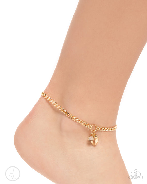 Conch Comeback Pink ✧ Anklet