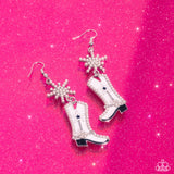 Compelling Cowboy White ✧ Earrings