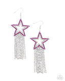 Sunset Superstar Pink ✧ Star Earrings