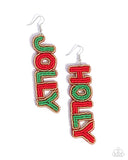 Jolly Holiday Multi ✧ Seed Bead Earrings