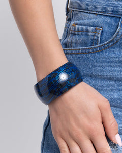 Blue,Bracelet Cuff,New,Radical Rendezvous Blue ✧ Cuff Bracelet