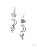 Wishfully Western Silver ✧ Star & Moon Earrings