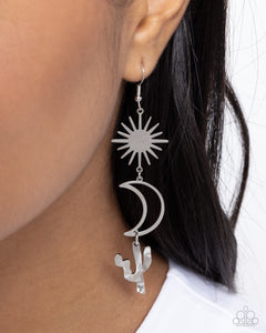 Earrings Fish Hook,Moon,New,Silver,Stars,Wishfully Western Silver ✧ Star & Moon Earrings