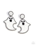 Ghost Story White ✧ Seed Bead Post Earrings Bundle