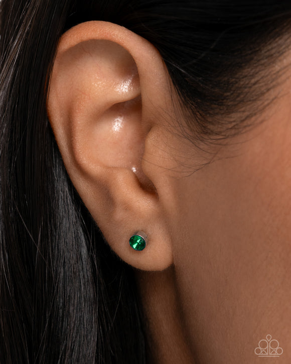 Logical Light Green ✧ Post Earrings