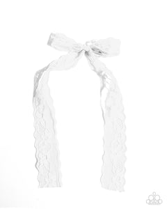 Hair Bow,White,Petite Princess White ✧ Hair Bow Clip