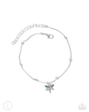 Dainty Dragonfly Blue ✧ Anklet