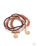 Superior Stack Brown ✧ Stretch Bracelet