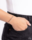 Serious Sentiment Rose Gold ✧ Sliding Bead Bracelet