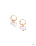 Carriage Chic Gold ✧ Heart Hoop Earrings