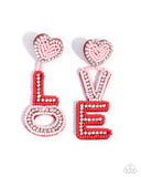 Visible Valentines Multi ✧ Seed Bead Post Earrings