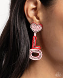 Visible Valentines Multi ✧ Seed Bead Post Earrings