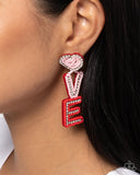 Visible Valentines Multi ✧ Seed Bead Post Earrings