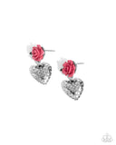 Girly Grade Pink ✧ Heart Post Earrings