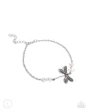 Dragonfly Dawn Pink ✧ Anklet