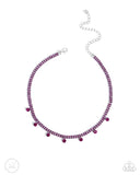 Breathtaking Backdrop Pink ✧ Choker Necklace